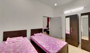 Double sharing room at Sai Kriti Girls PG