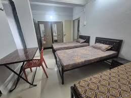 Cozy modern room interior at Sai Kriti Girls PG